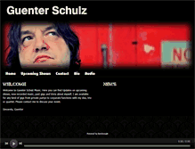 Tablet Screenshot of guenterschulzmusic.com